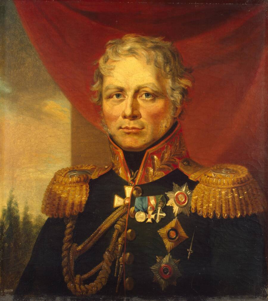Портрет генерал-лейтенанта Фердинанда фон Винценгероде из коллекции Военной галереи Зимнего дворца, мастерская Джорджа Доу, до 1825 года