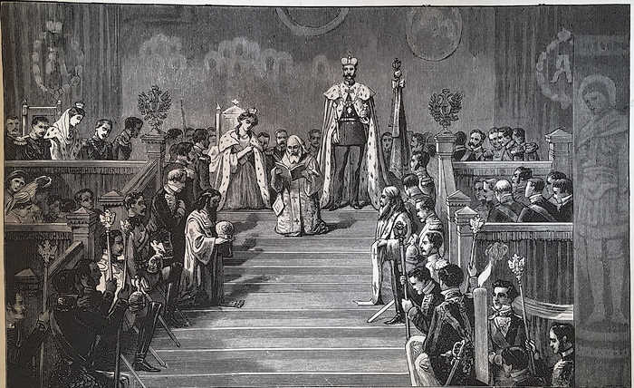 Коронация Александра II 26 августа 1856 года