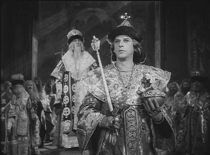 Кадр из фильма «Иван Грозный» С.М. Эйзенштейна. 1944 год
