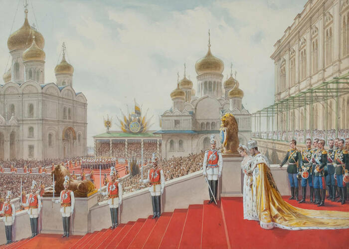 Эпизод коронации Николая II