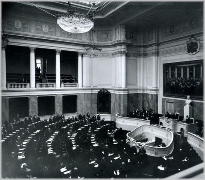 Заседание Государственного совета. 1908 год