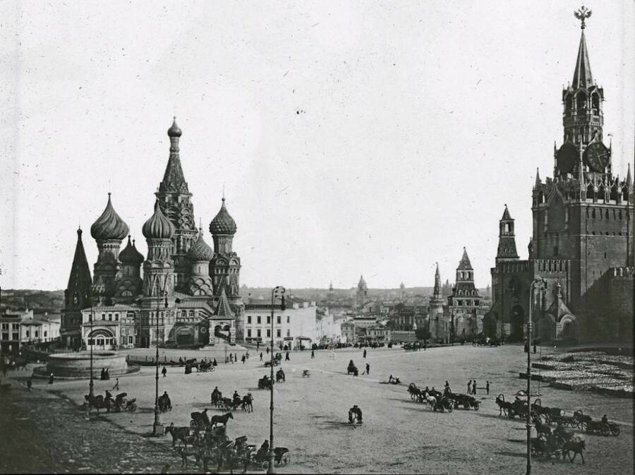 Храм василия блаженного старые фото