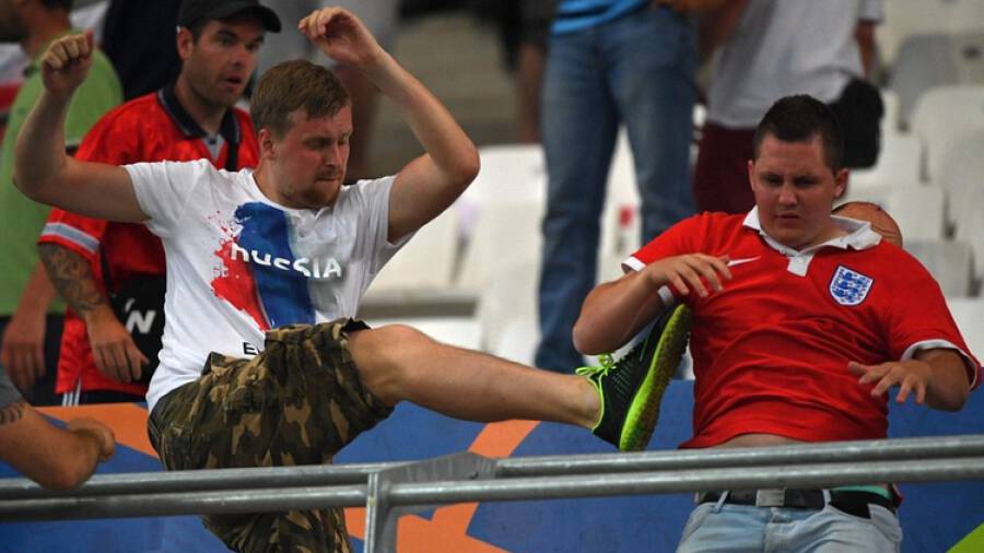 Новый русский призрак для Европы – призрак  футбольного фанатизма