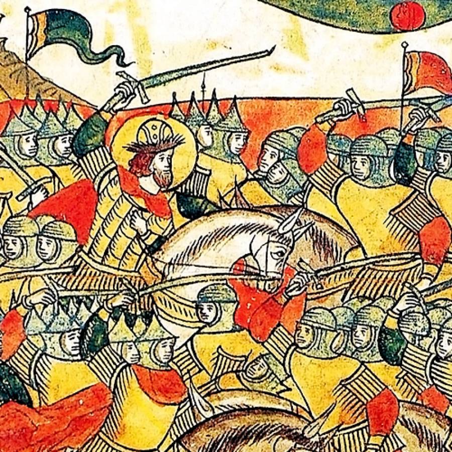 Ледовое побоище стало крупнейшей битвой раннего Средневековья, положившей предел агрессии крестоносцев