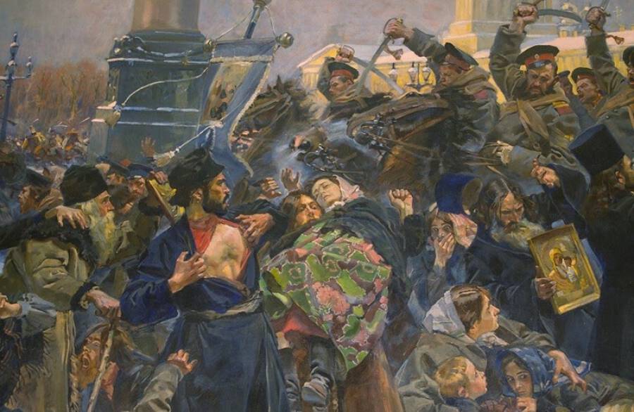 Поп Гапон и Первая русская революция