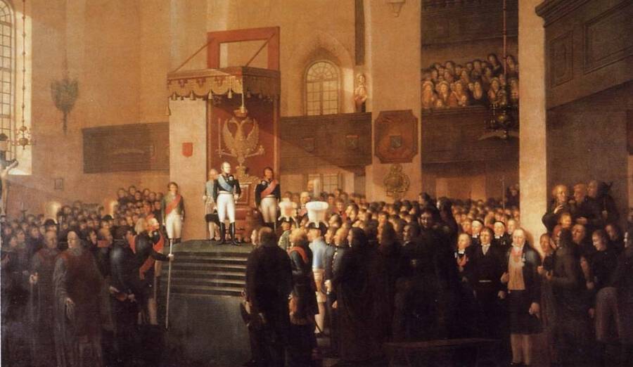 Почему не была принята первая русская конституция