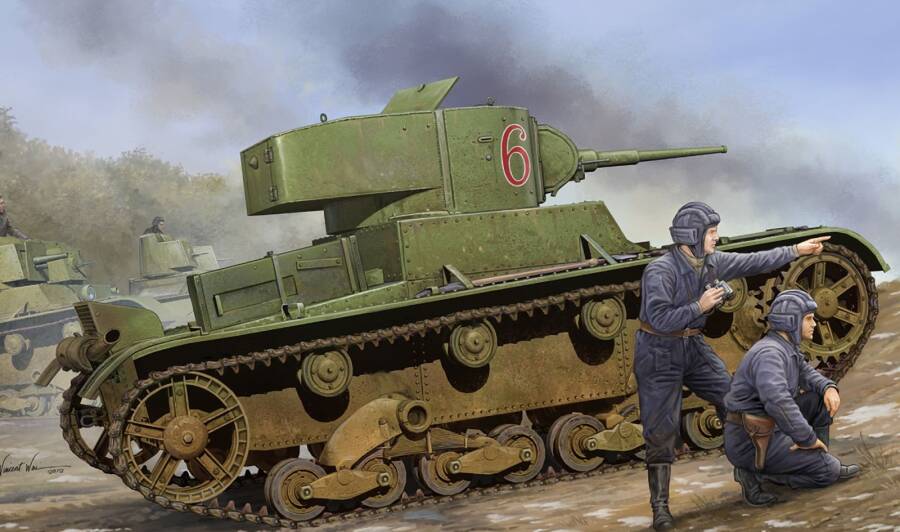 Т-26: самый массовый довоенный советский танк