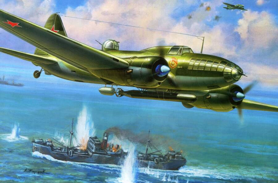 Ил-4 (ДБ-3). Они первыми бомбили Берлин