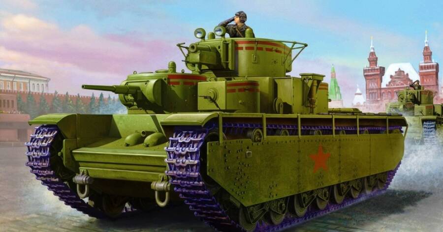 Т-35. Сухопутный линкор Красной Армии