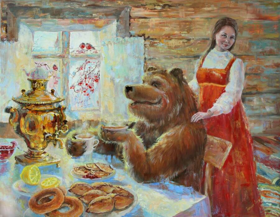 Как медведь стал символом России?