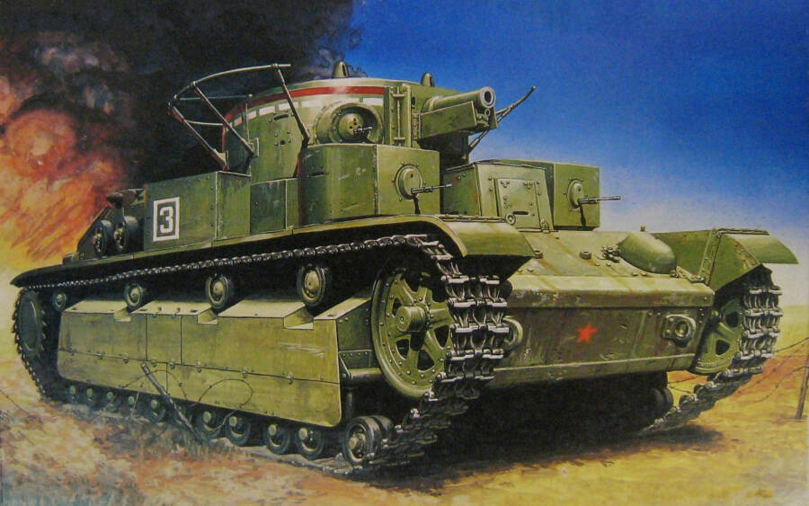 Т-28. Первый средний танк Красной армии