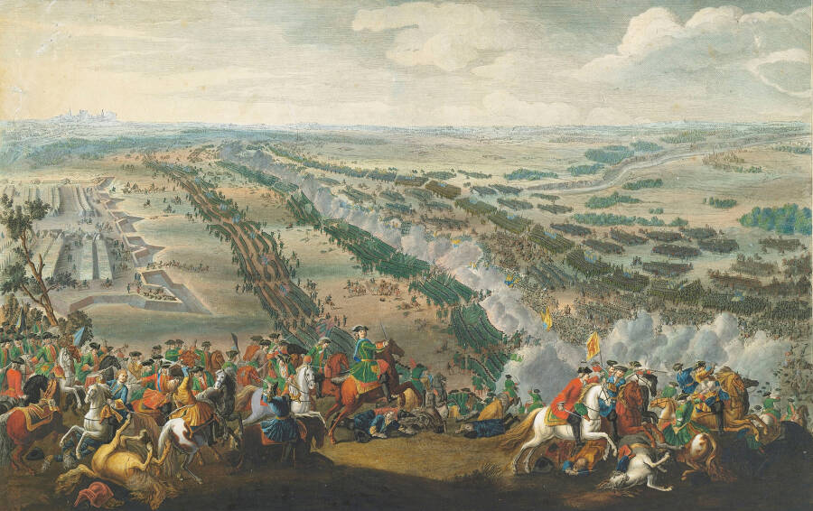 Полтавская битва: тактические приемы армии Петра I