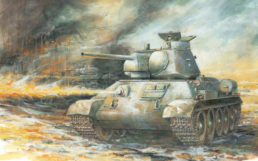 ОТ-34 – самый массовый огнеметный танк Великой Отечественной войны