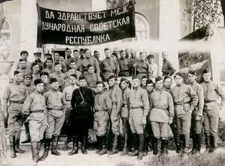Учлеты Московской авиационной школы, 1919 год