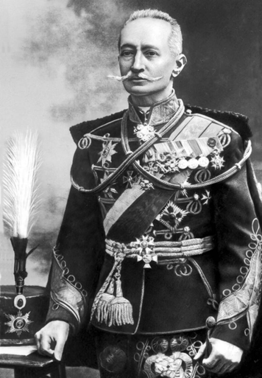 Командующий Юго-Западным фронтом генерал от кавалерии Алексей Брусилов