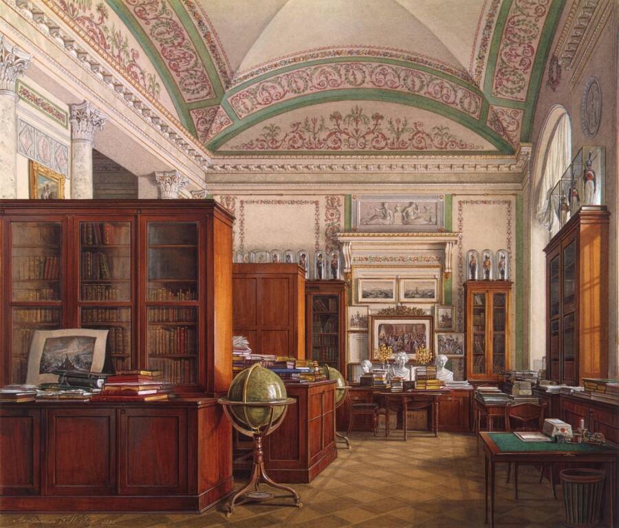 Библиотека Александра II в Зимнем дворце