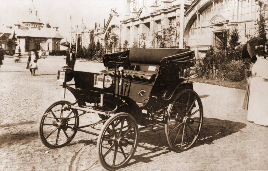 Автомобиль Яковлева – Фрезе на промышленной выставке в Нижнем Новгороде