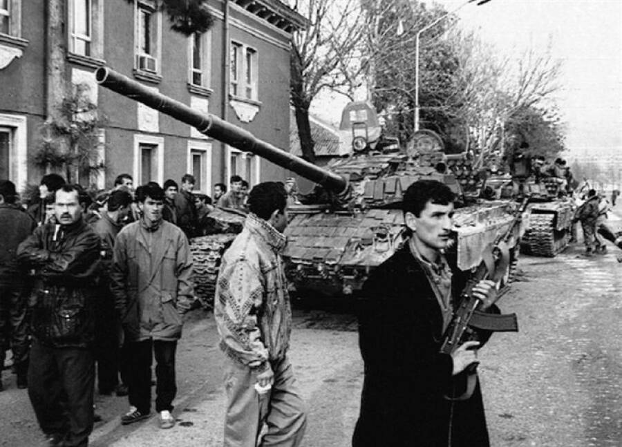 Душанбе, Февраль 1990 г.