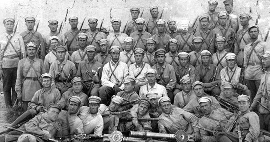 Красноармейцы в Афганистане 1929 г. 