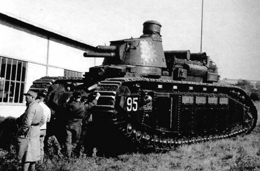Французский тяжелый танк Char 2C, середина 1930-х