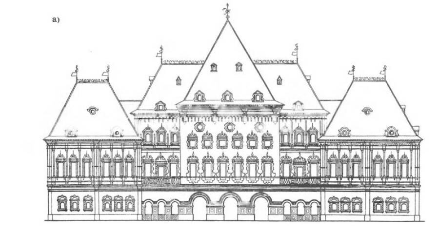Лефортовский дворец, реконструкция Н.Н.Соболева