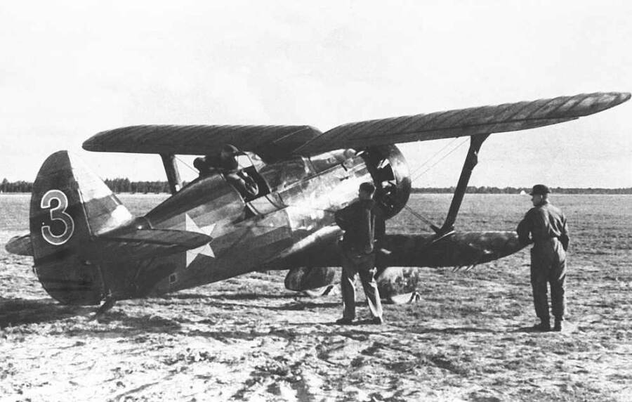 Строевой истребитель И-15, середина 1930-х годов