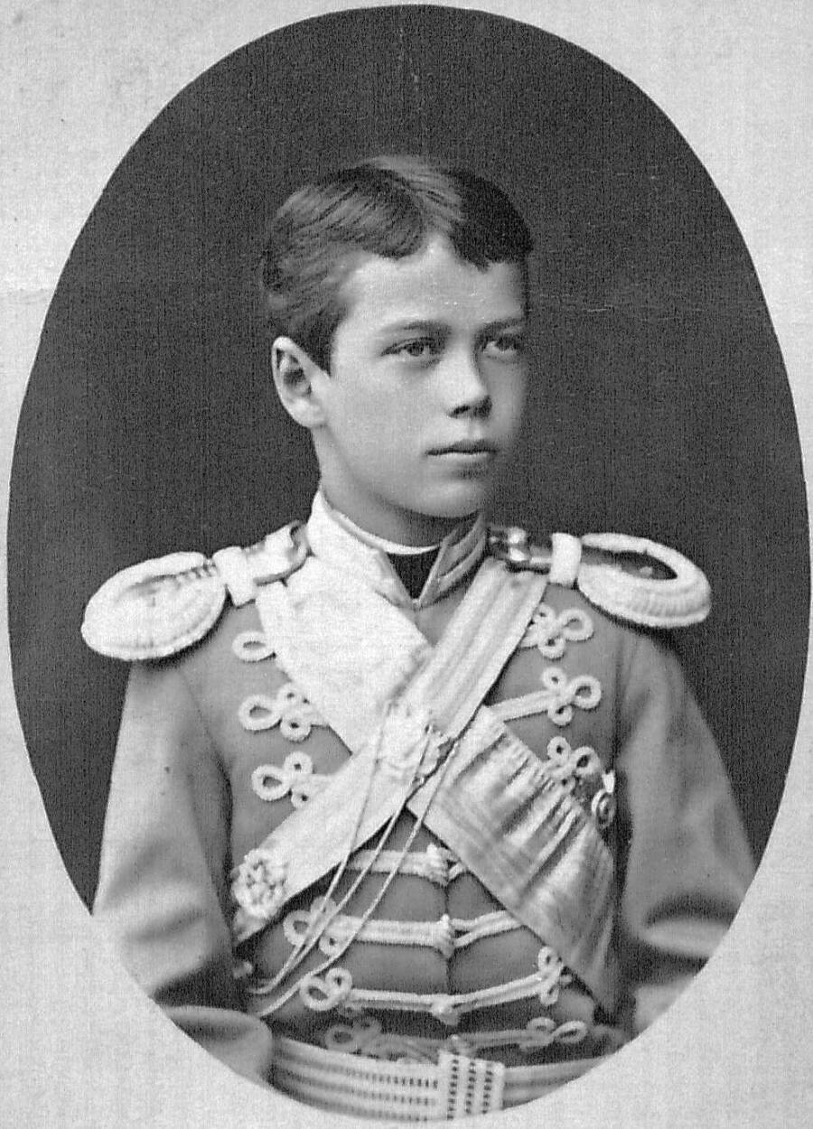 Цесаревич Николай Александрович – будущий Николай II. Фотограф С. Левицкий