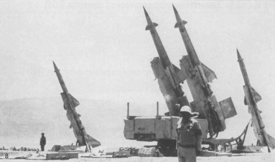 Советские С-125 на позиции