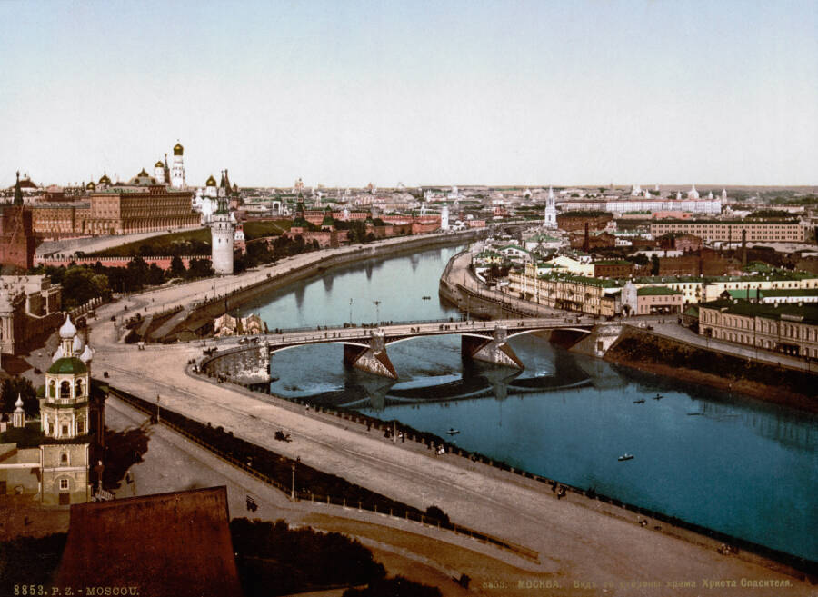 Уровень воды в Москве-реке в начале XX века, обеспеченный Перервинской плотиной