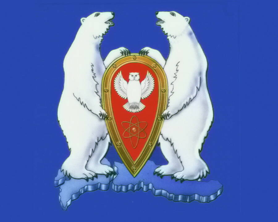Флаг муниципального образования «Новая Земля»