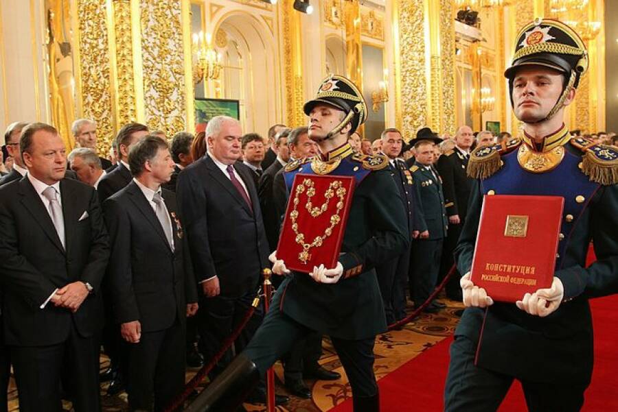 Церемониальная форма Президентского полка