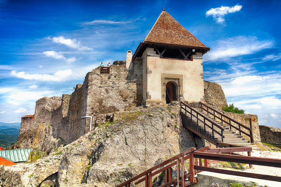 Башня замка Вышеград, в котором содержался Влад. Венгрия