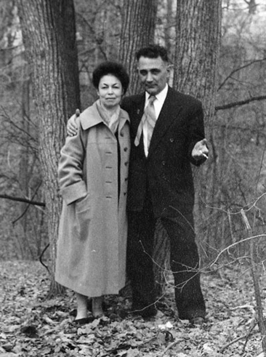Паулина и Хаджи-Умар Мамсуров, послевоенные годы