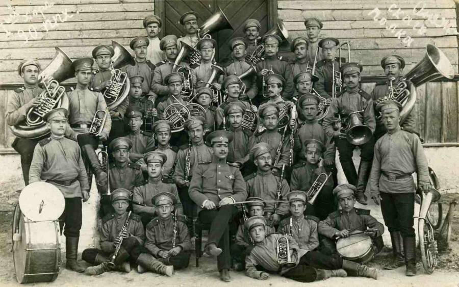 Военный оркестр XIX века
