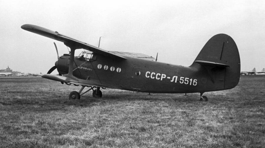 Самолет Ан-2 первой серии, начало 1950-х годов