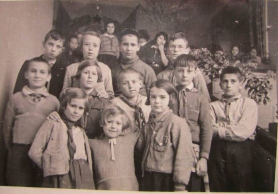 Группа воспитанников в 1934 г.(