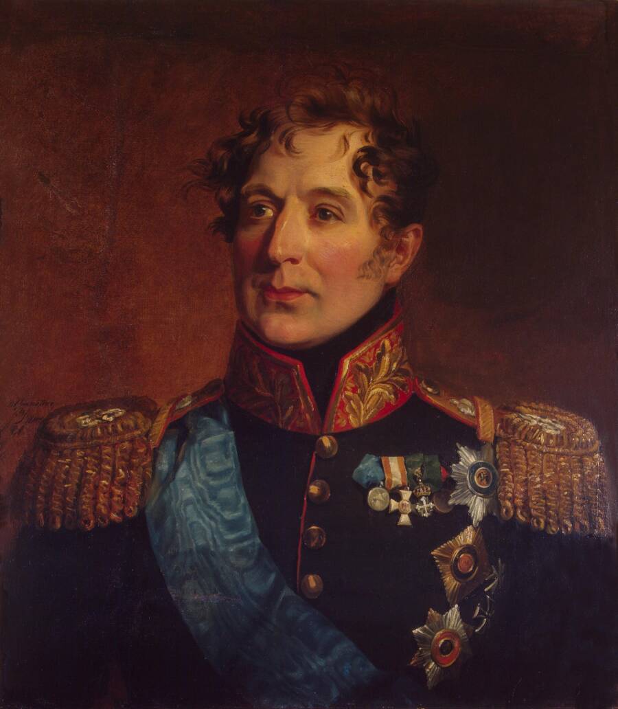 Портрет генерала от инфантерии графа Михаила Милорадовича из коллекции Военной галереи Зимнего дворца, художник Джордж Доу, не позднее 1825 года
