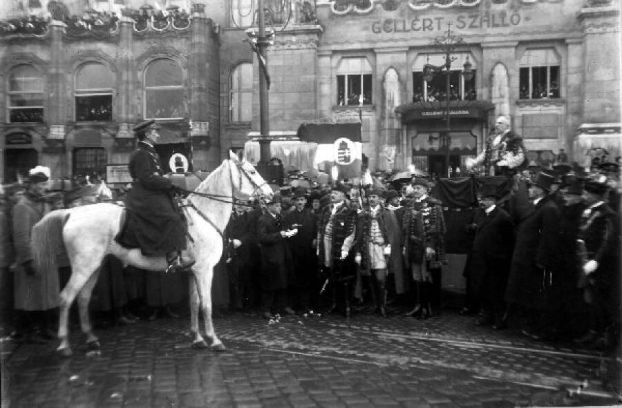 Вступление Хорти в Будапешт в 1919 году