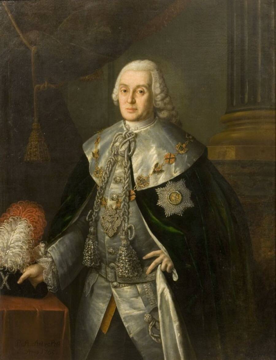 А. П. Антропов. Портрет В.В.Фермора, 1765 год