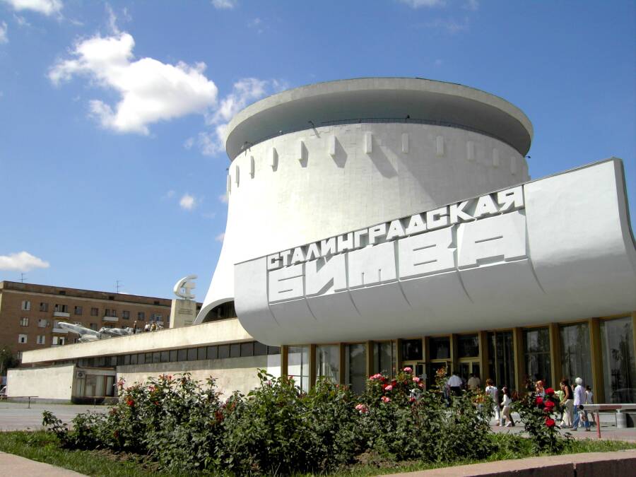 Здание музея-панорамы «Сталинградская битва».