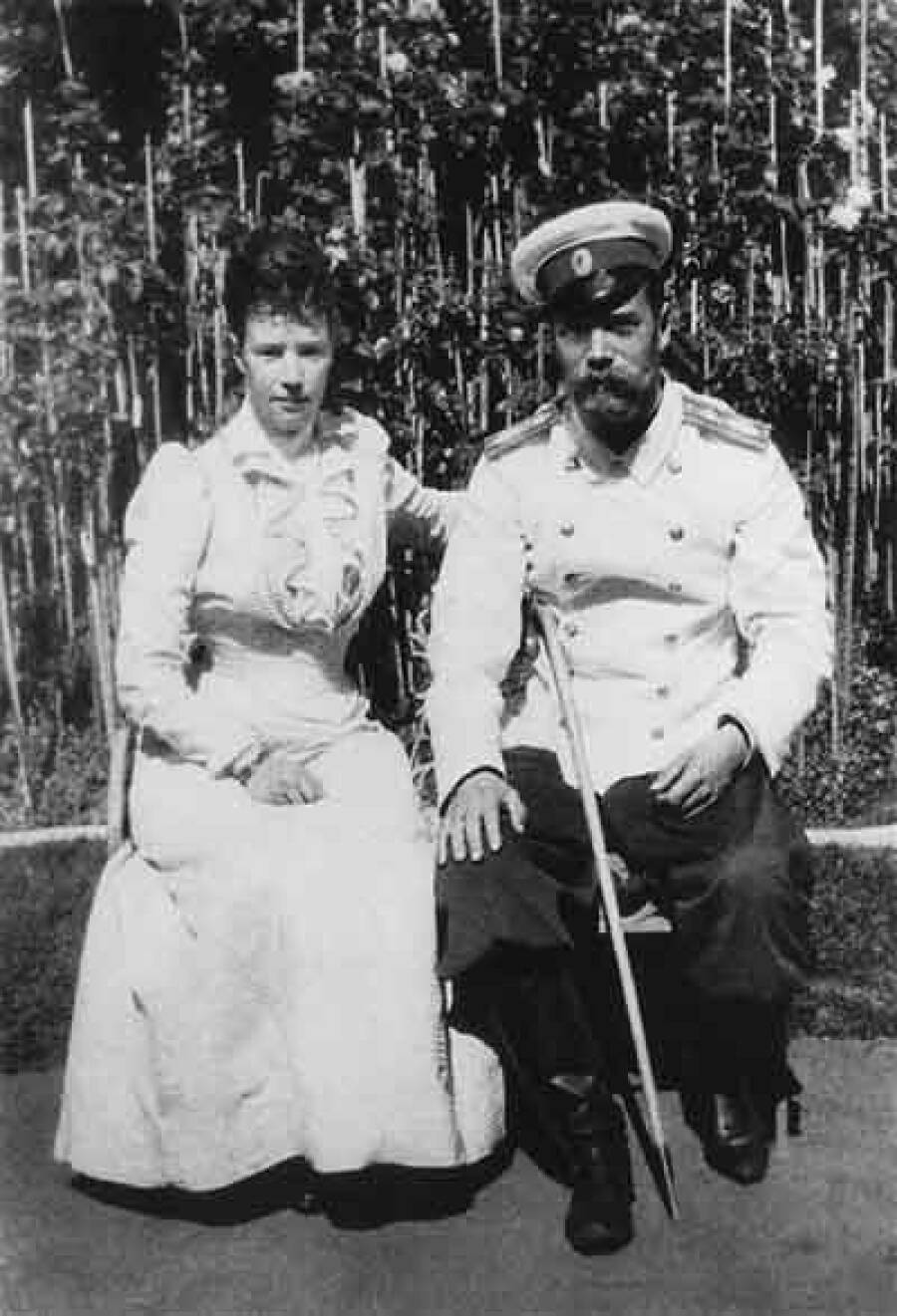 Император Николай II и императрица Мария Федоровна. 1914 год. 