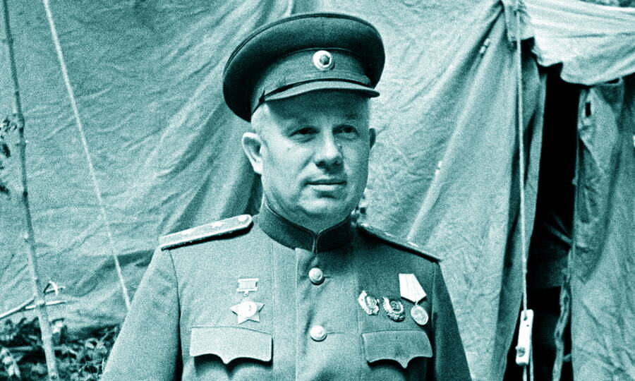 Lieutenant General N.S. Khrushchev, 1943. 