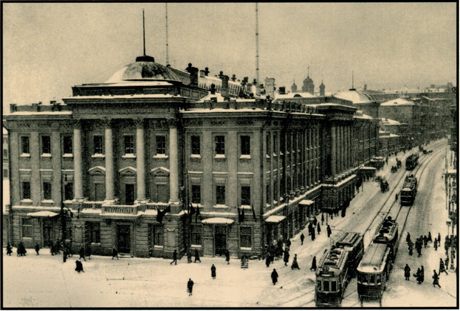 Дом Союзов в 1920-е годы.