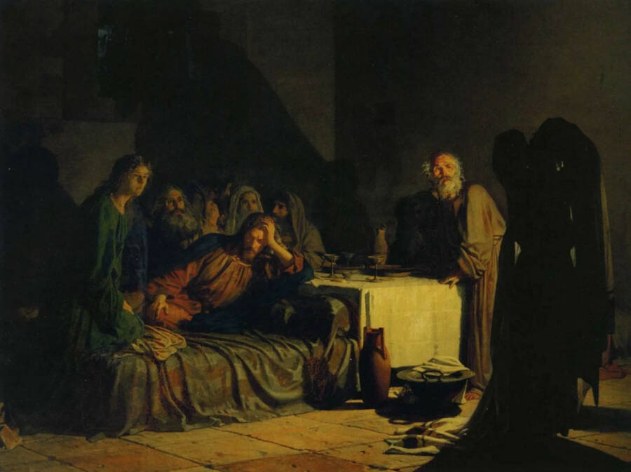 Картина «Тайная вечеря». 1863 год. Государственный Русский музей. 