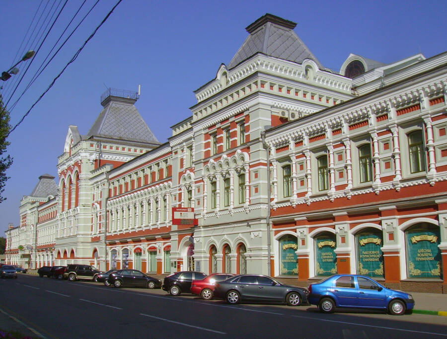 Главный ярмарочный дом в Нижнем Новгороде. 