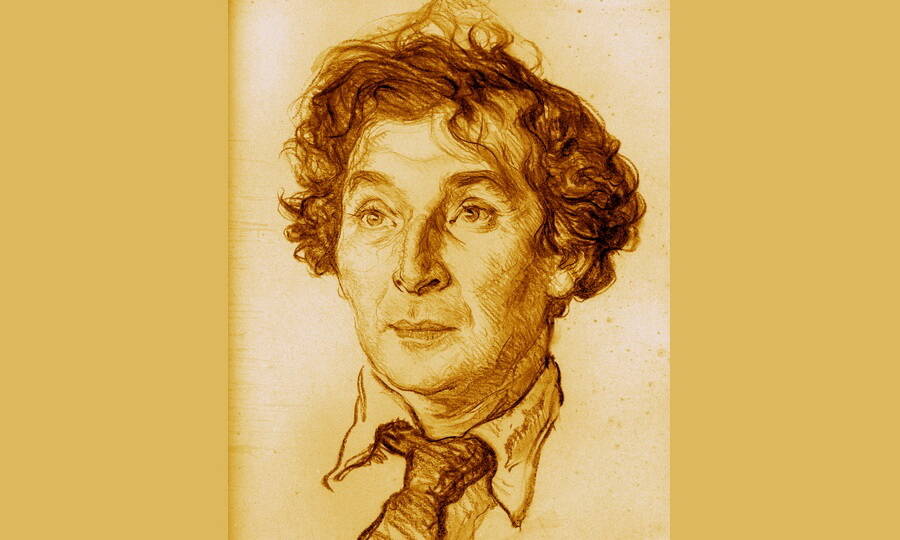 Карандашный портрет Марка Шагала работы художника Андре-Аарона Билиса, 1933 год. 