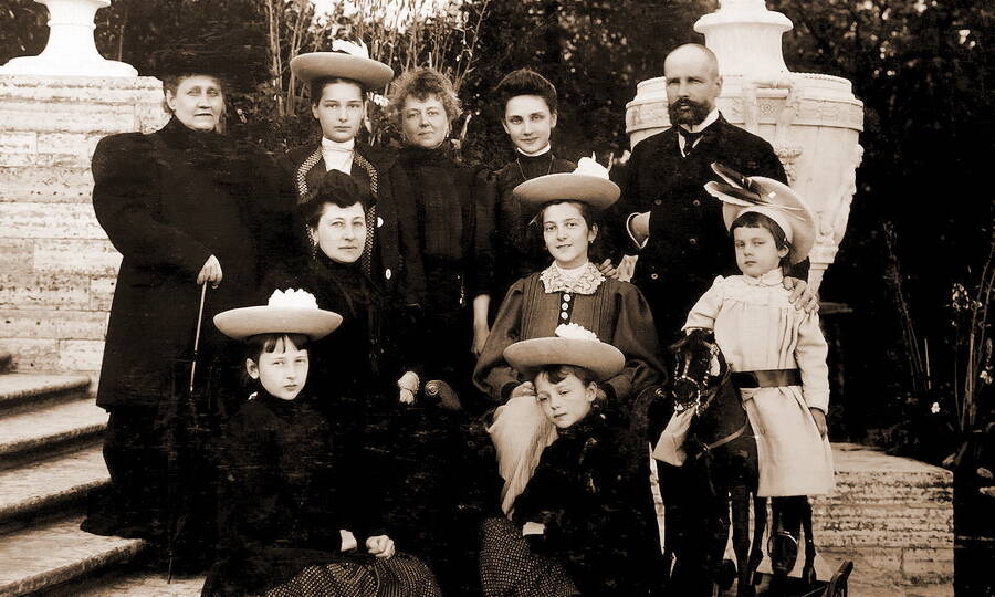 П.А. Столыпин с семейством. Санкт-Петербург, 1907 год. 