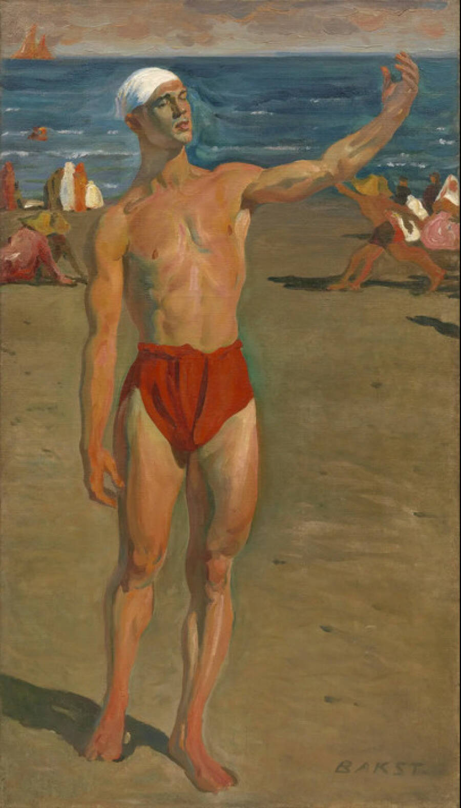 Картина «Вацлав Нижинский». 1903 год. Нью-Йоркский музей современного искусства.