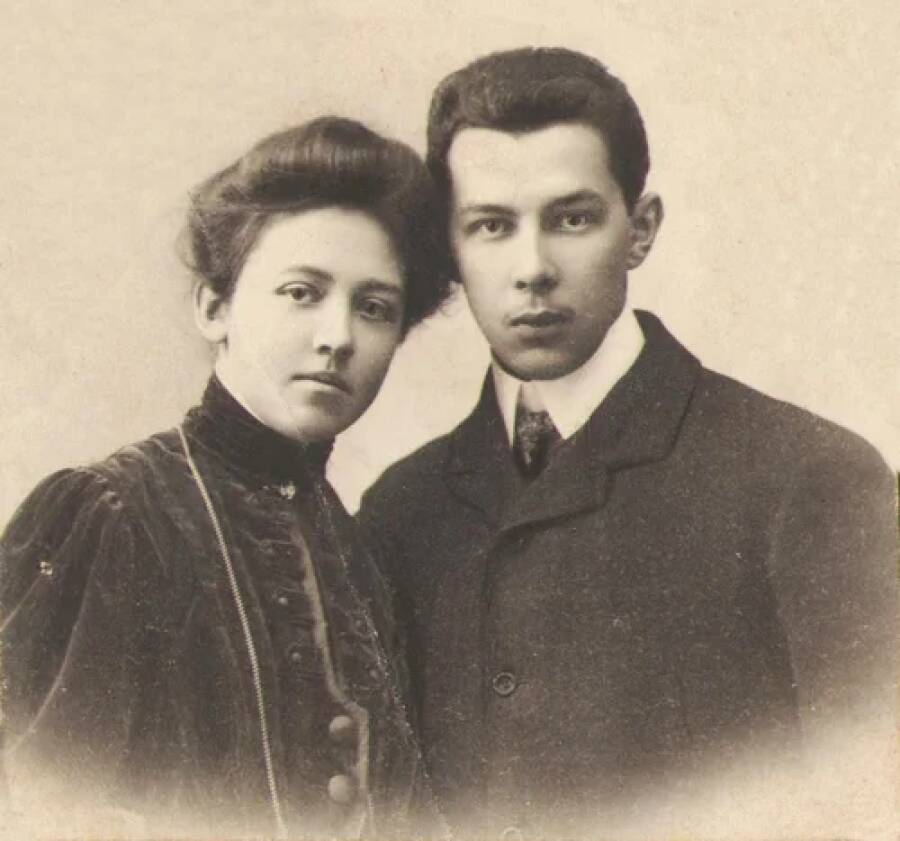 Лидия Чаплина и Василий Кутырин. 