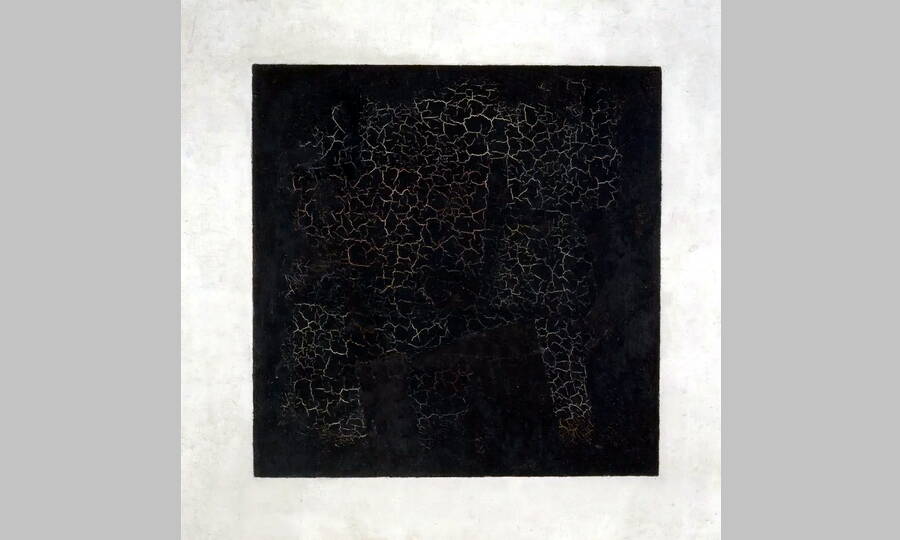  «Чёрный супрематический квадрат». Самое известное произведение Казимира Малевича, 1915 год.
